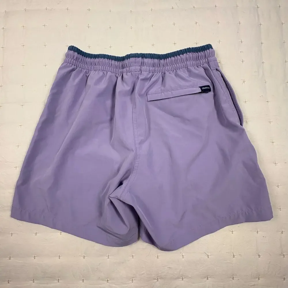 Chubbies Classic Swim Trunks Men's S Lavender Preppy Beach Pool Summer